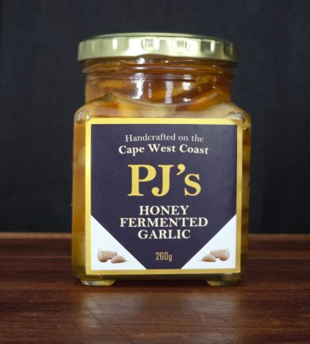 pjs honey fermented garlic